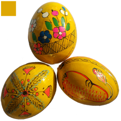 Pysanky jaune