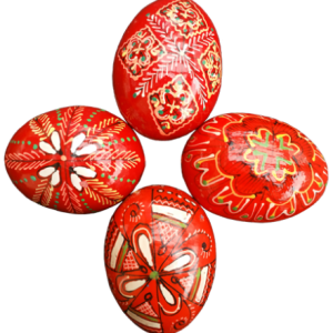 Pysanky rouge