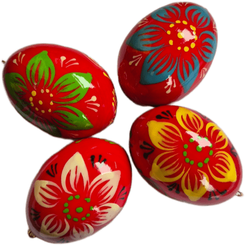 Pysanky pour sapin de Noel