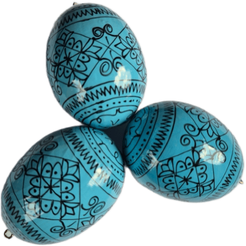 Pysanky pour sapin de Noel