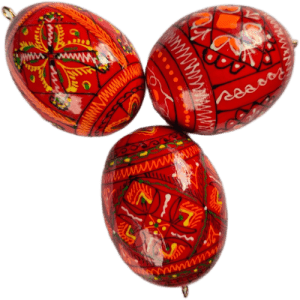 Pysanky pour sapin de Noel