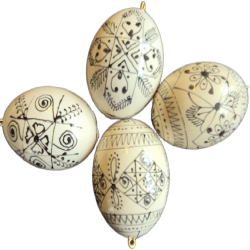 Pysanky pour sapin de Noel