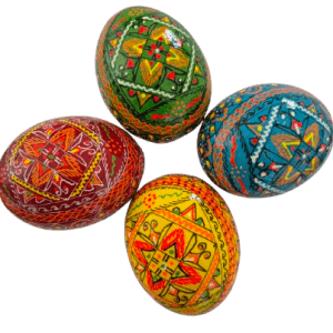 Pysanky motif géométrique
